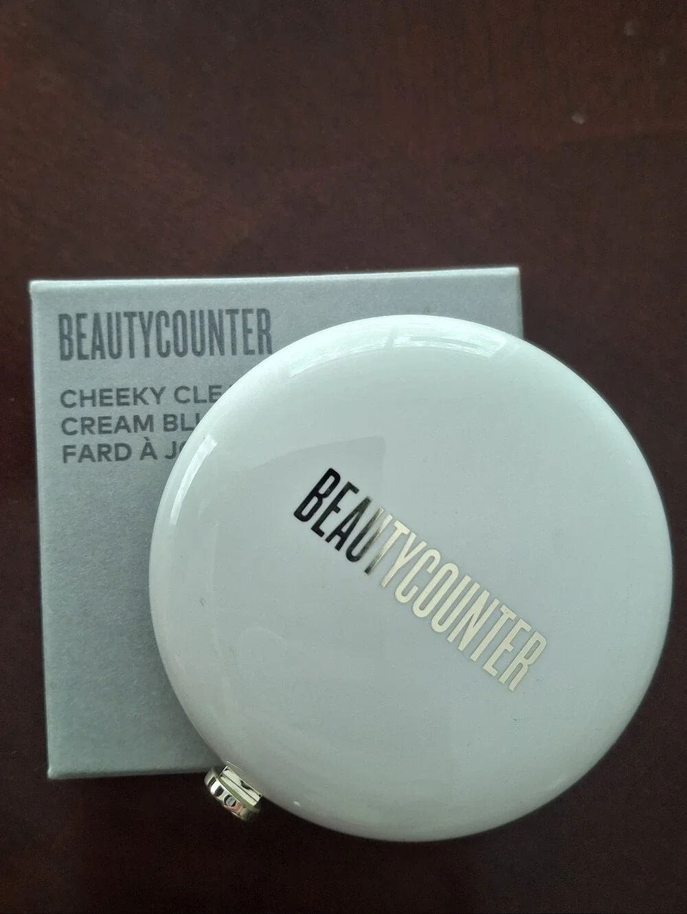 Beautycounter Cheeky Clean Cream Blush Chai Natural Glow NEW Discontinued NIB